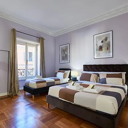 Ampia Dimora Tra Vaticano E Centro Con 3camere E 3bagni Apartmán *